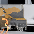 Exclusive Desert Sun Peshtemal Pure Cotton Throw Blanket
