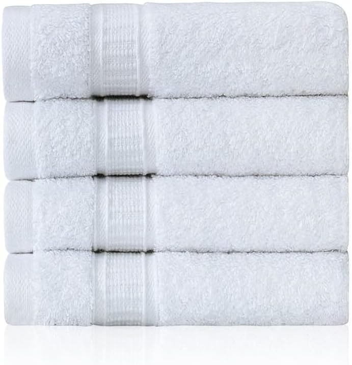 Turkish Cotton Washcloth Set of 4
