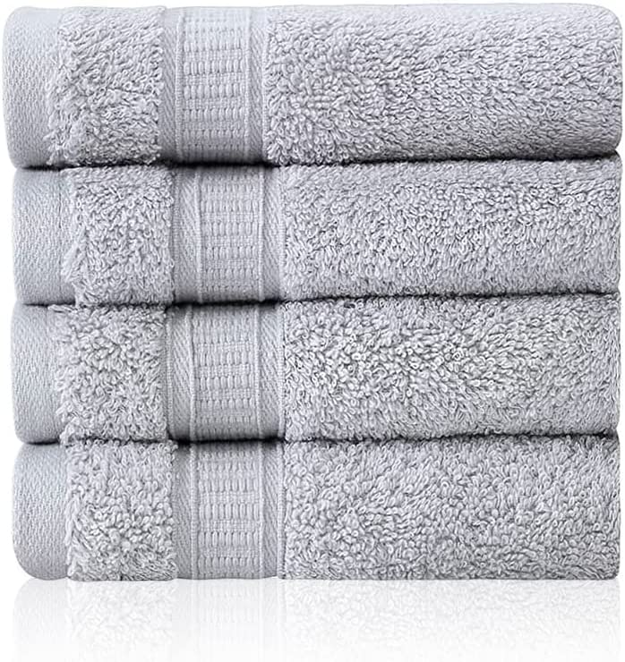 Turkish Cotton Washcloth Set of 4