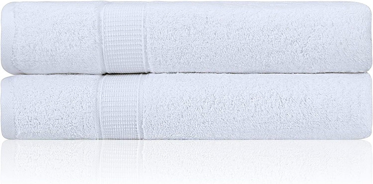 Turkish Cotton Bath Towel Set of 2