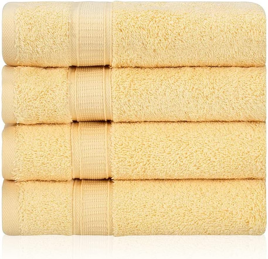 4 Piece Hand Towel Set - 24 Set Case Box