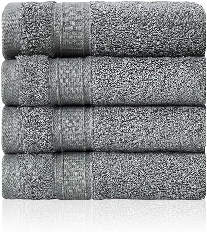 4 piece packed Wash Cloths - 55 pack Case Box