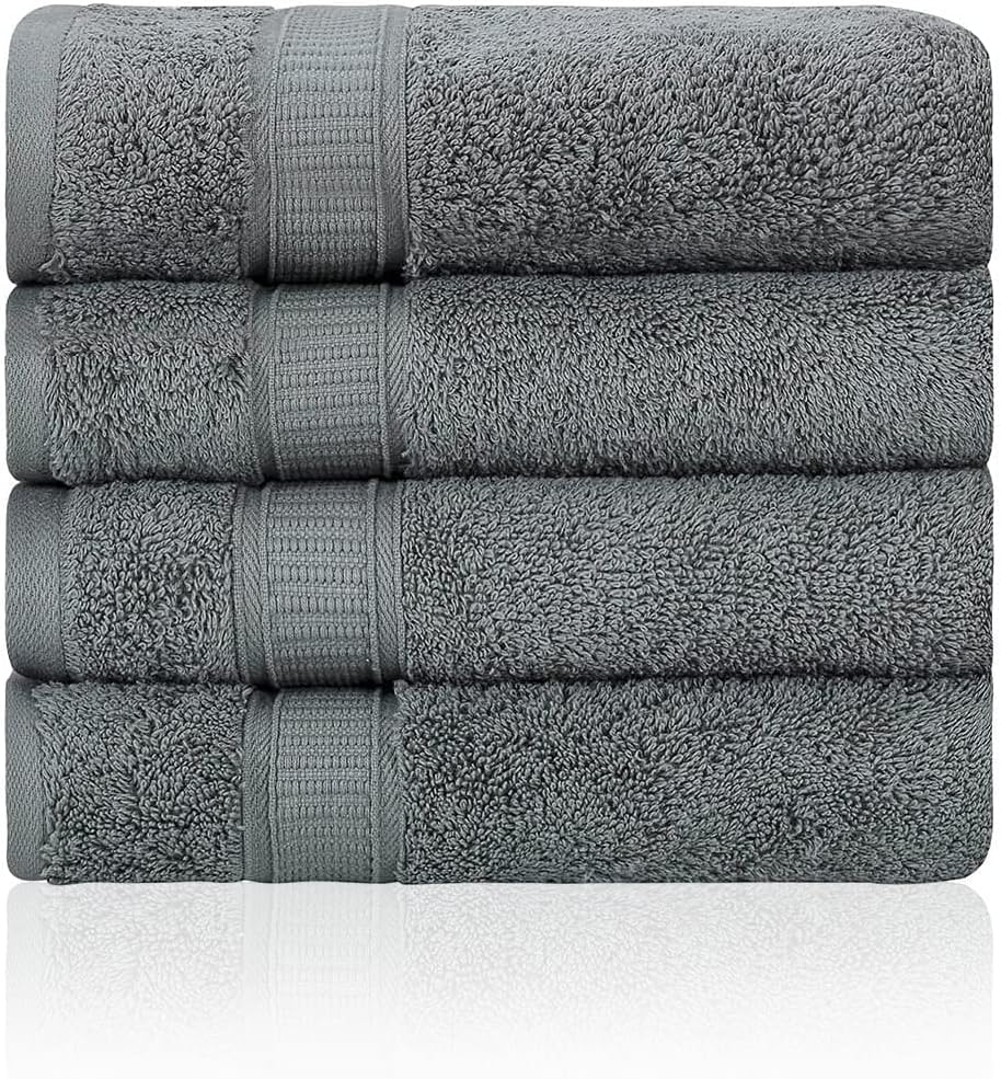 4 Piece Hand Towel Set - 24 Set Case Box