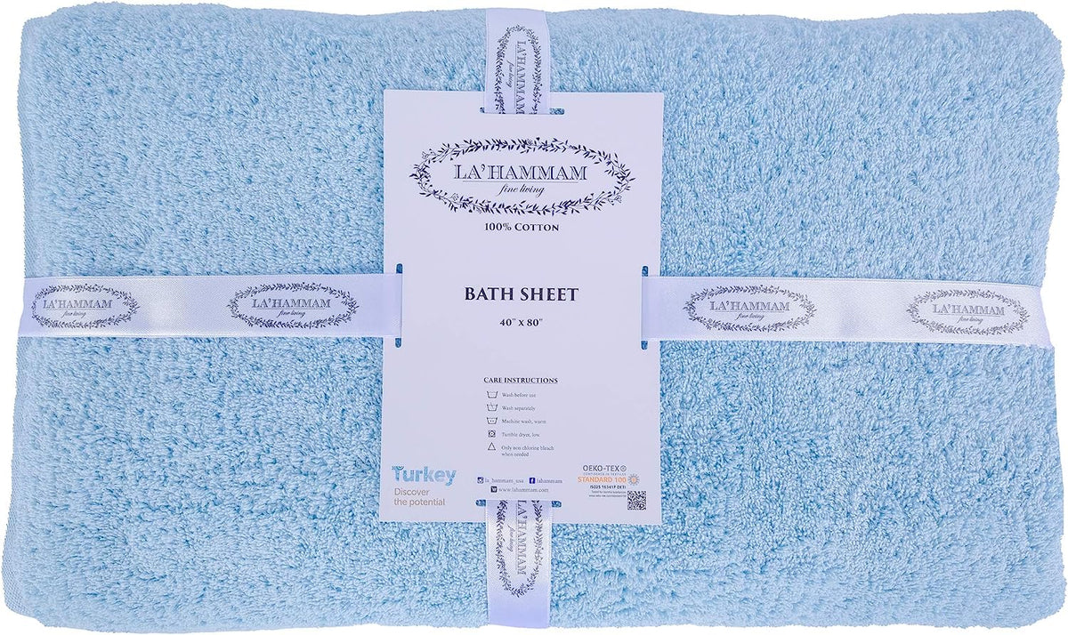 10 piece packed bath sheet towels - 10 pack Case Box