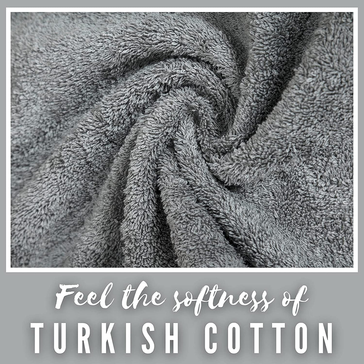 Turkish Cotton Washcloth Set of 4