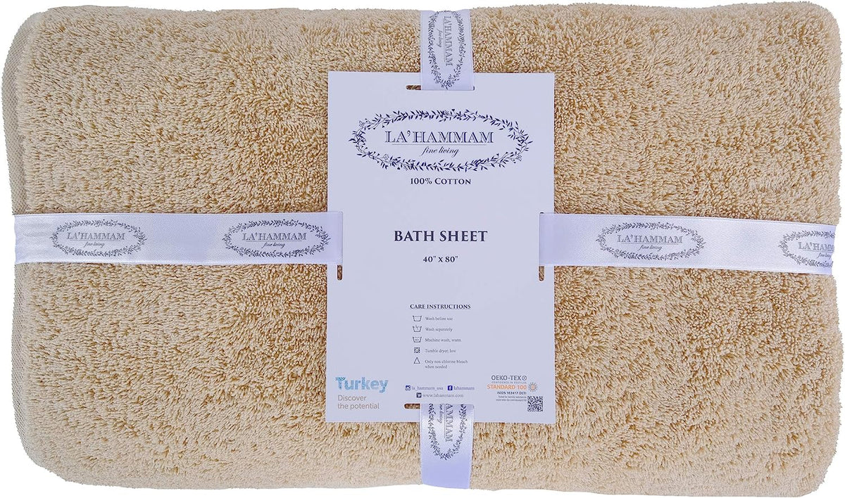 10 piece packed bath sheet towels - 10 pack Case Box