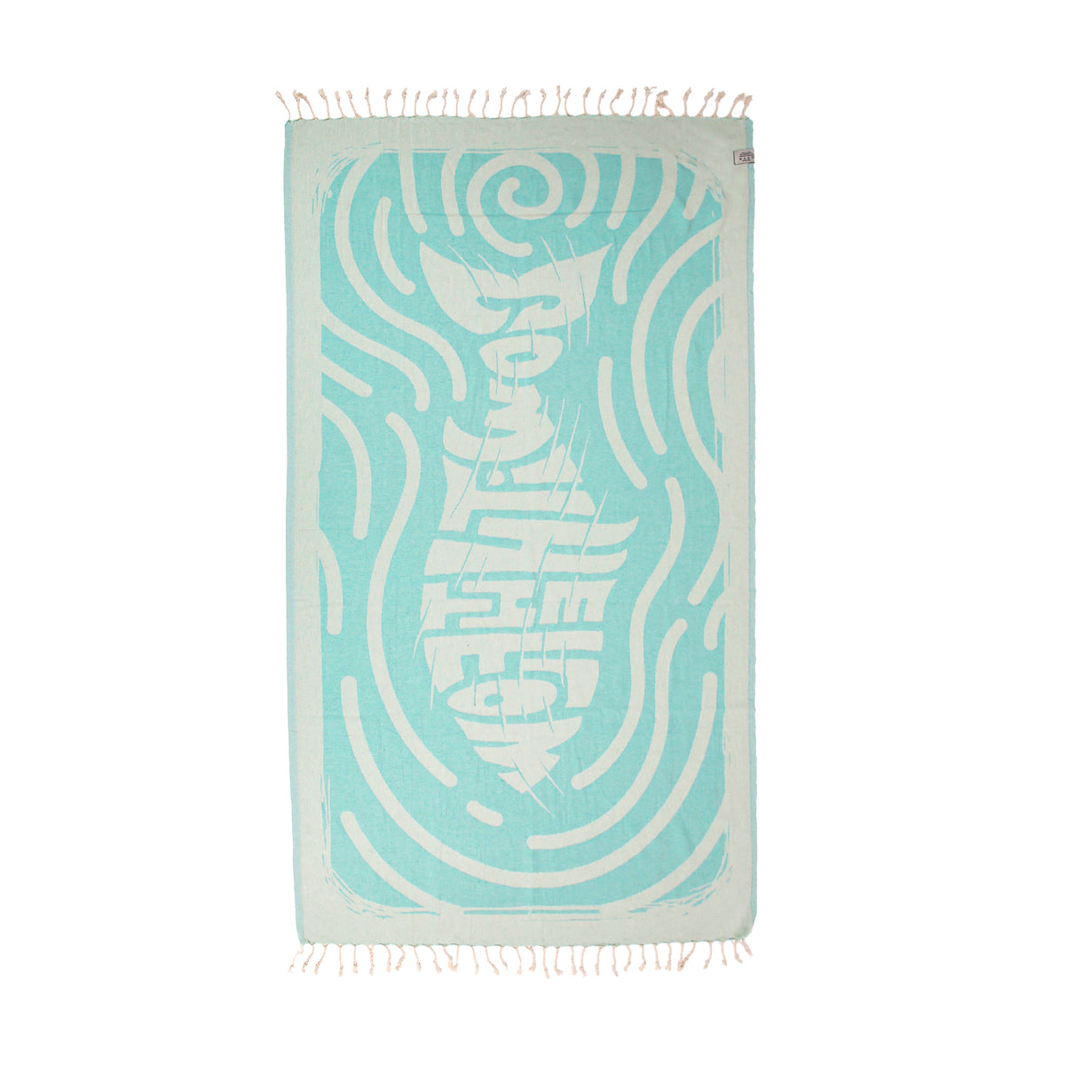 Go with the flow Peshtemal Pure Cotton Throw Beach Towel