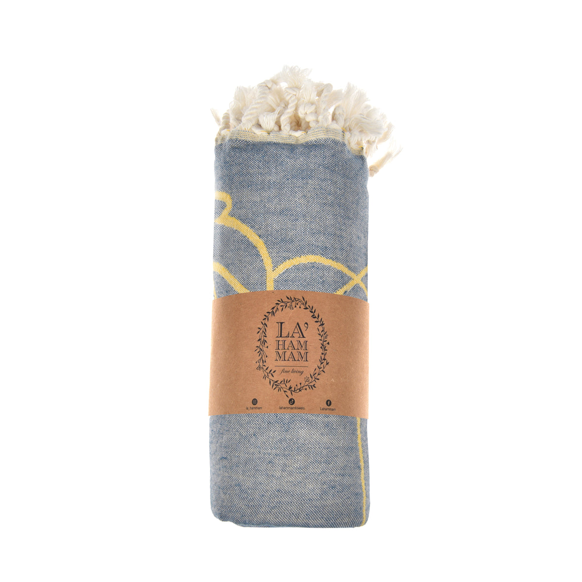 Exclusive Vines Peshtemal Pure Cotton Beach Towel