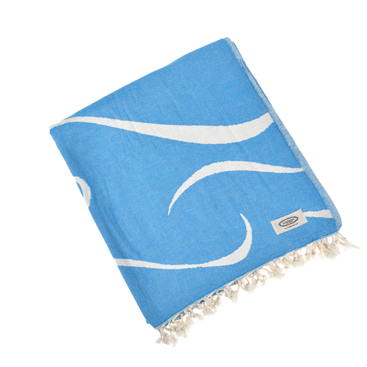 Exclusive XL Sunny Ocean Peshtemal Pure Cotton Beach Towel