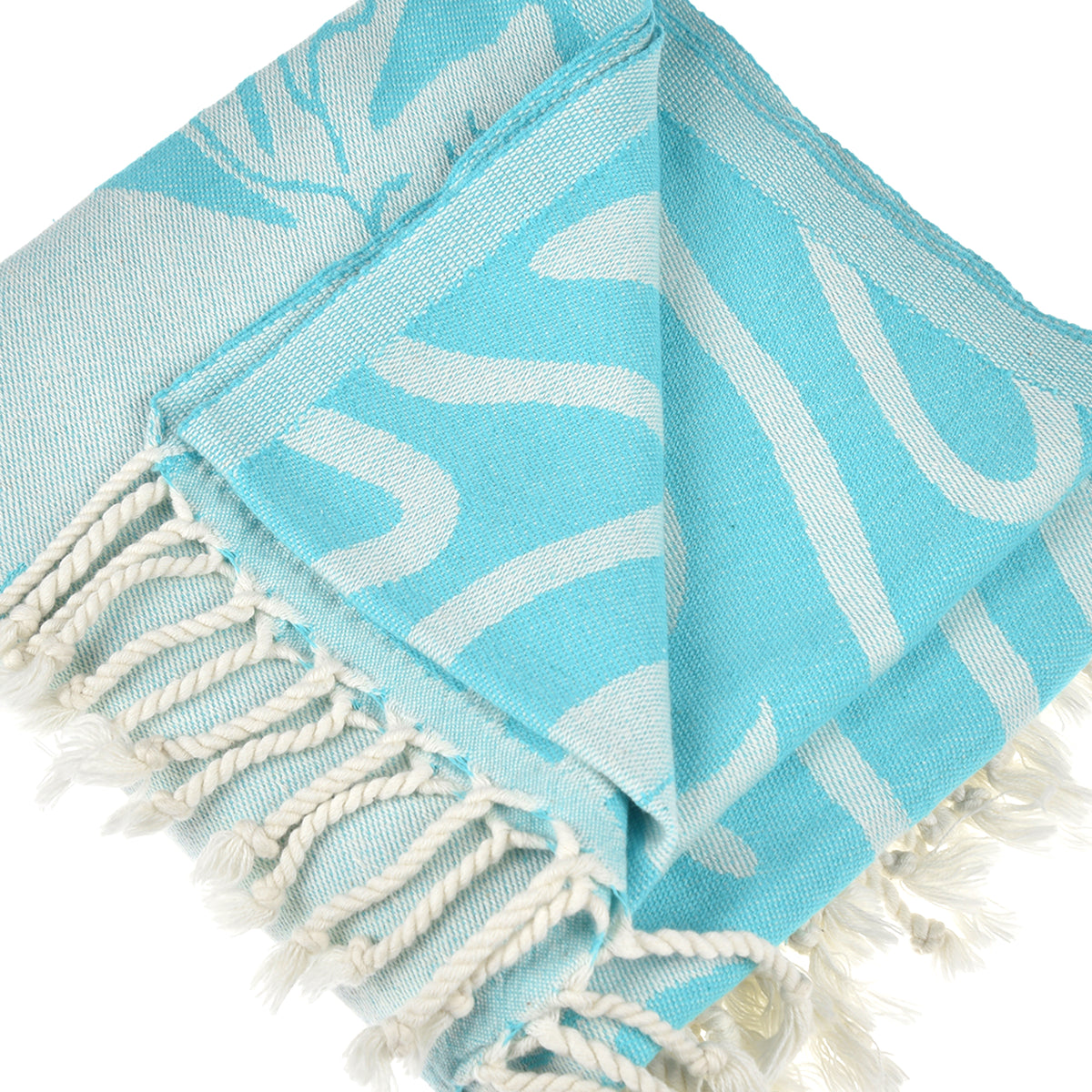 Clean Ocean Peshtemal Pure Cotton Throw Beach Towel