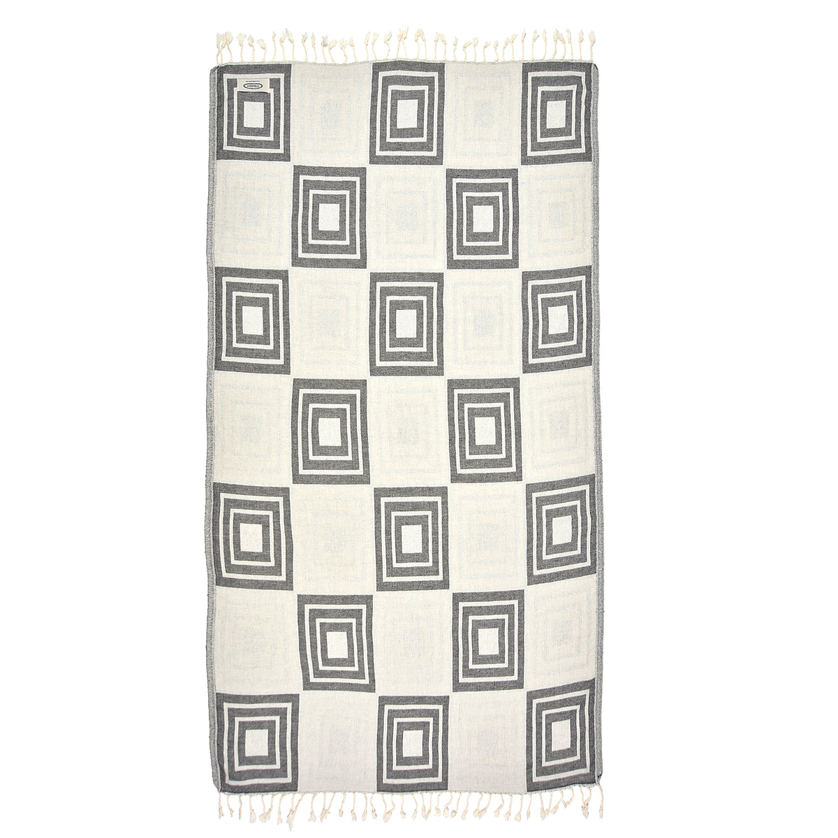 Exclusive Symmetry Peshtemal Pure Cotton Throw Blanket