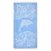 Exclusive Magic Dolphin Peshtemal Pure Cotton Beach Towel