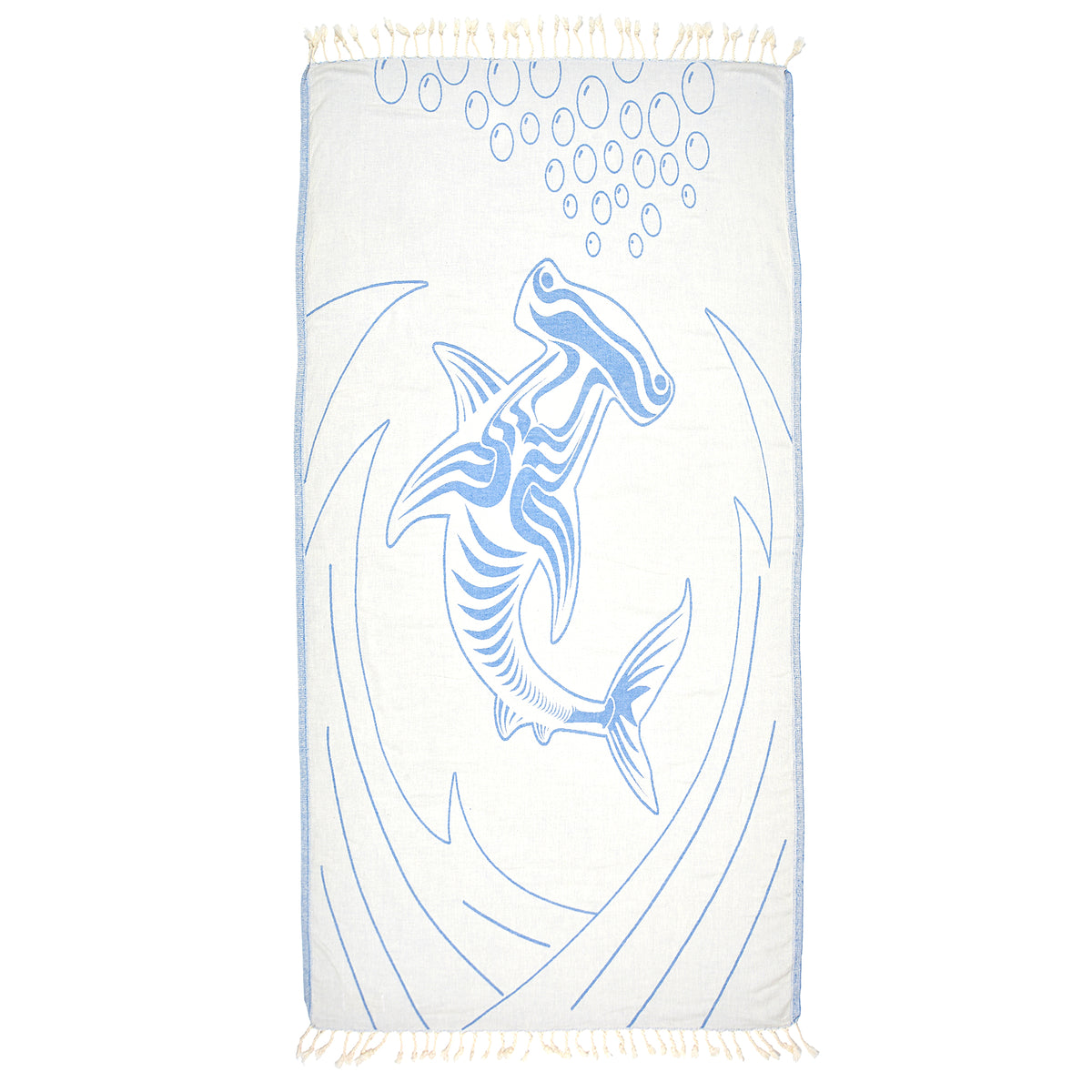 Exclusive Hammerhead  Peshtemal Pure Cotton Beach Towel