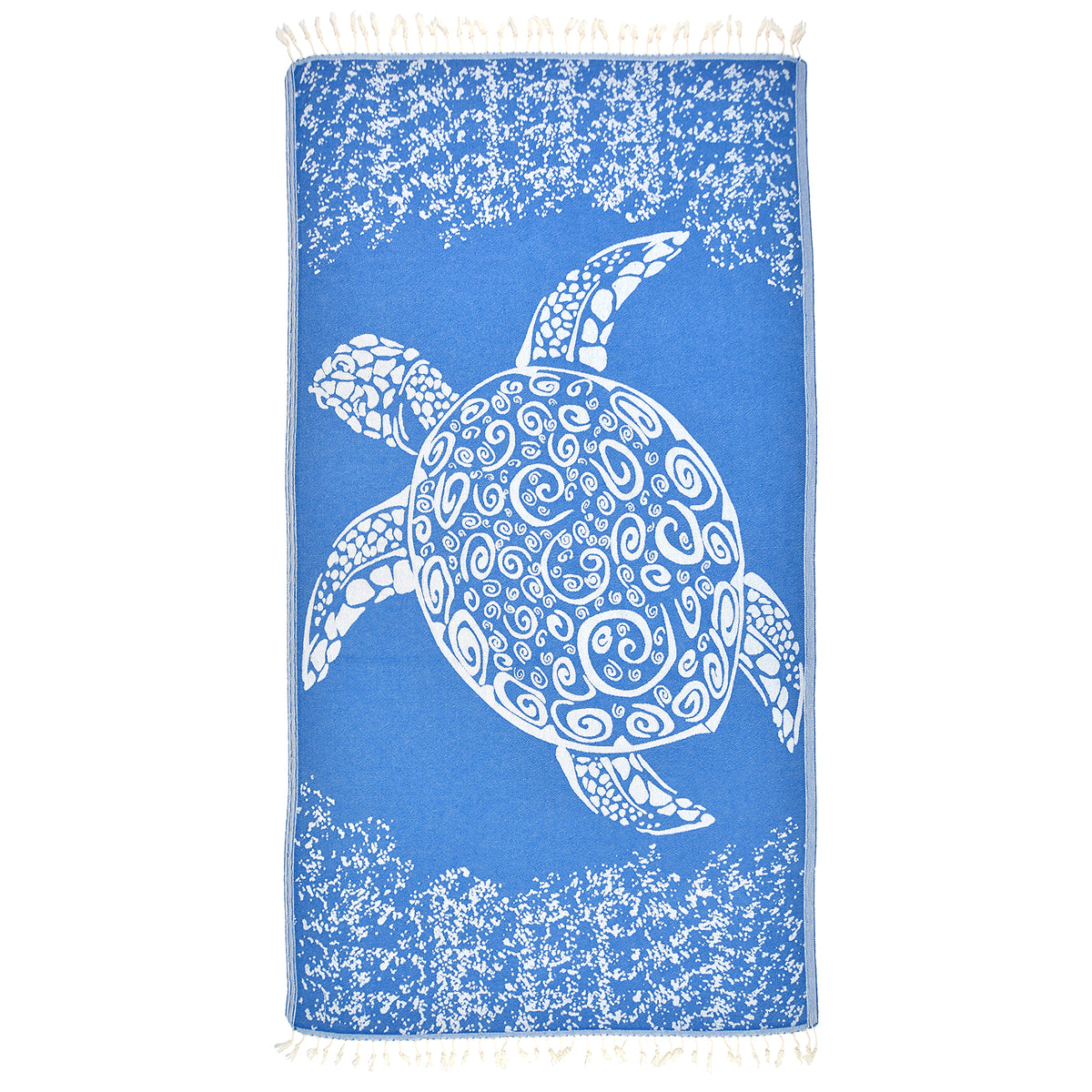 Exclusive Giant Turtle Peshtemal Pure Cotton Beach Towel