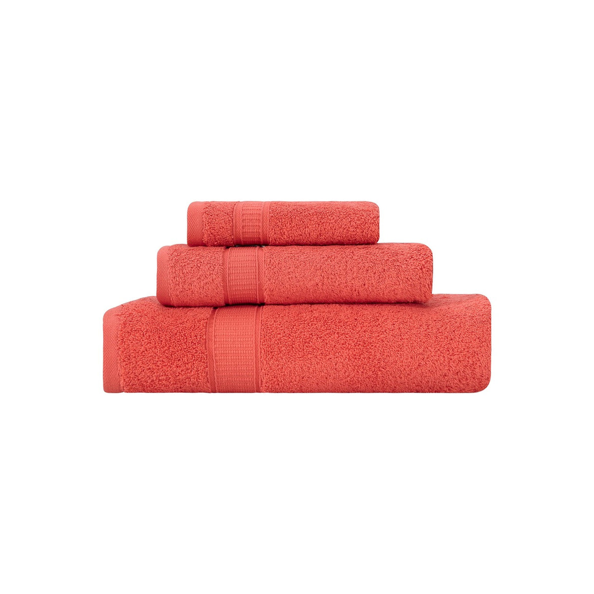 3 Piece Bath Towel Set - 16 Set Case Box