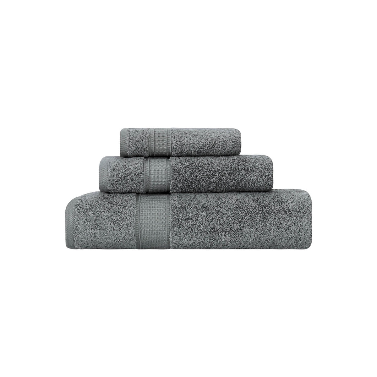 3 Piece Bath Towel Set - 16 Set Case Box