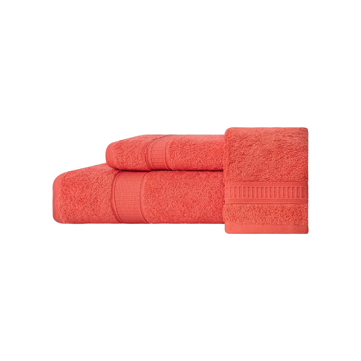 3 Piece Bath Towel Set - 16 Set Case Box