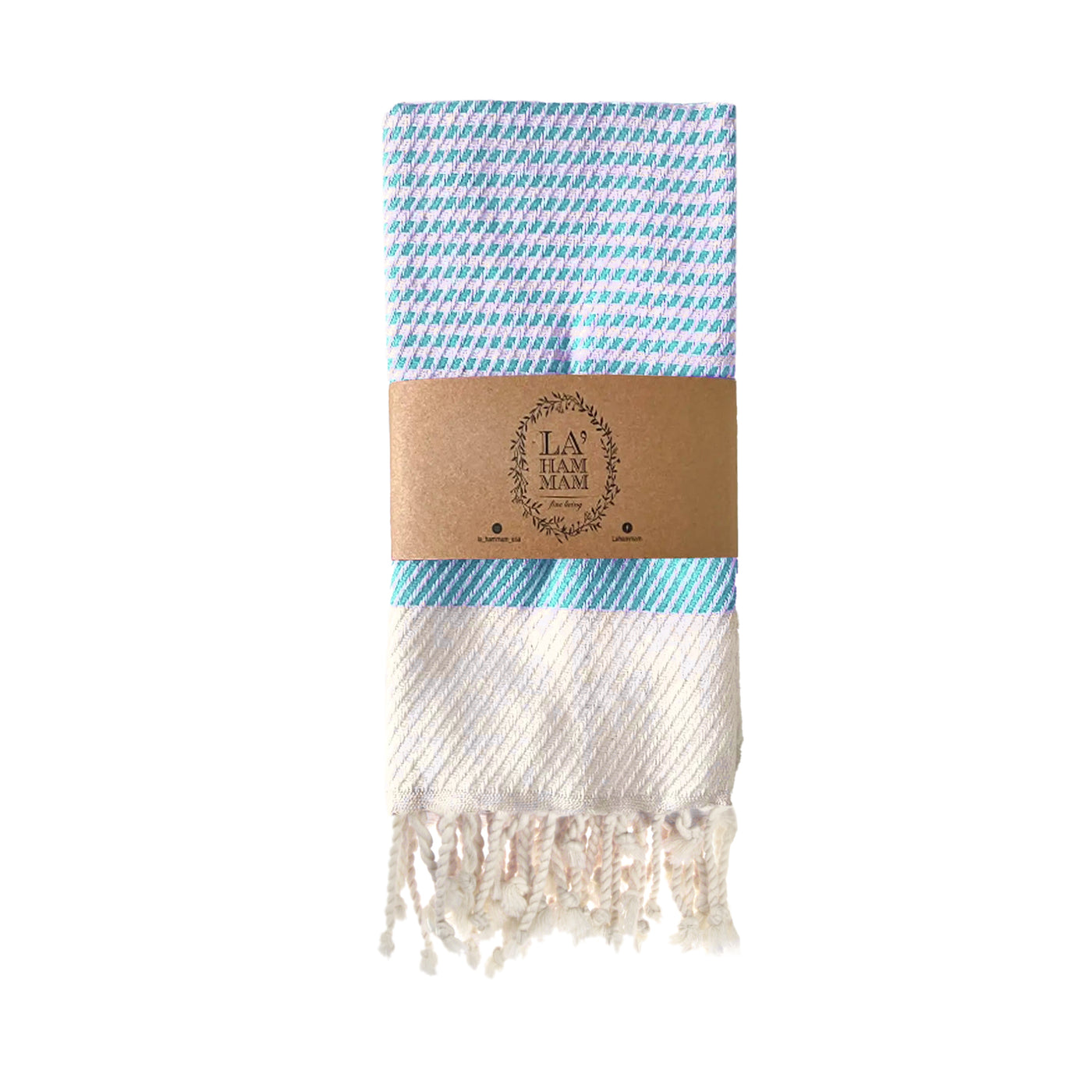 Exclusive District | Turkish Towel | Turkish Bath Towel | 100% Cotton |  Beach Towel Peshtemal 38x70, Aqua