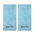 Personalized Towels, Hotel & Spa Quality, Super Soft, Highly Absorbent, 100% Turkish Genuine Cotton Monogrammed Towel