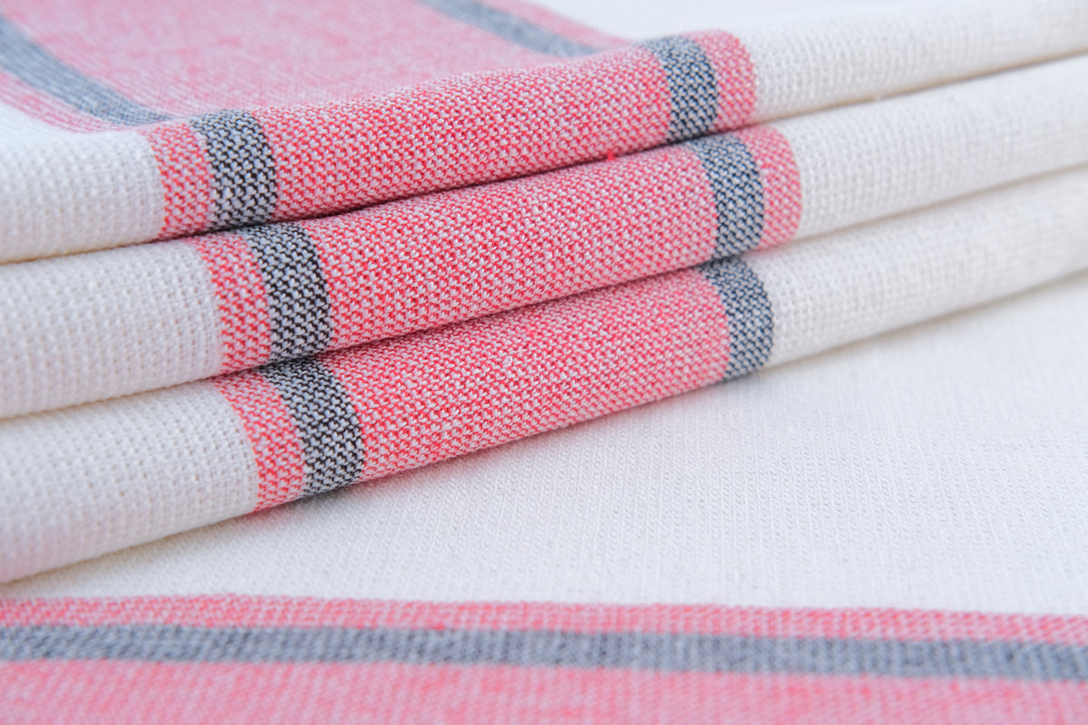 Smyrna Turkish Hand / Kitchen Towel 4 pack 23x17in