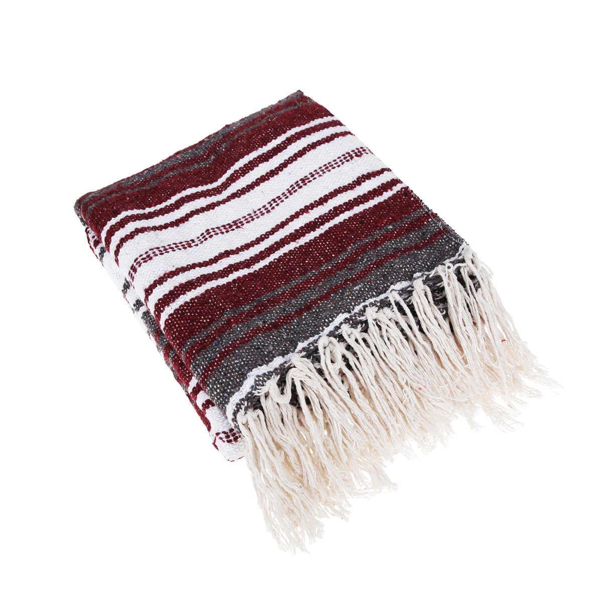 Traditional Mexican Blanket Diamond Pure Cotton Beach Throw (50