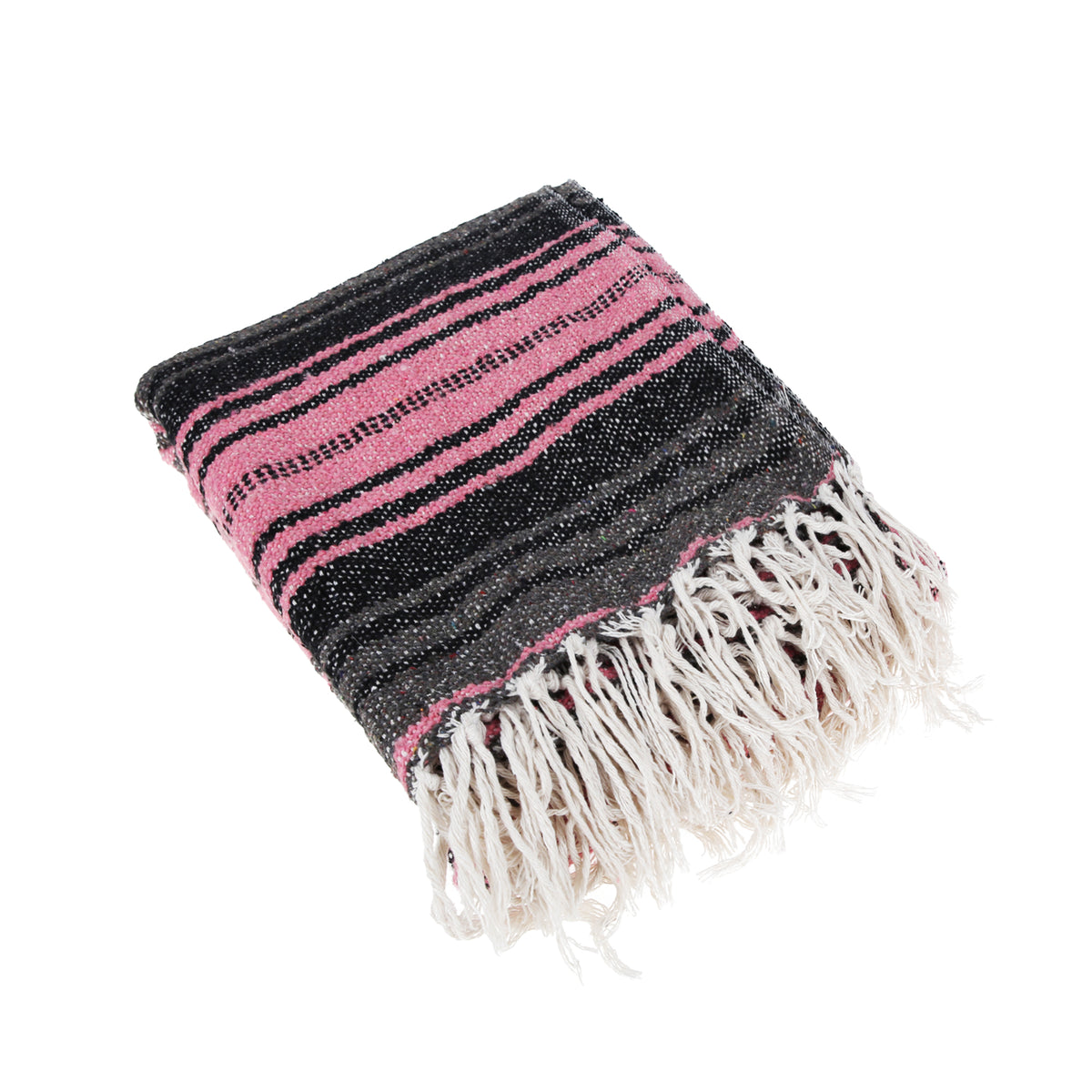 Traditional Mexican Blanket Diamond Pure Cotton Beach Throw (50
