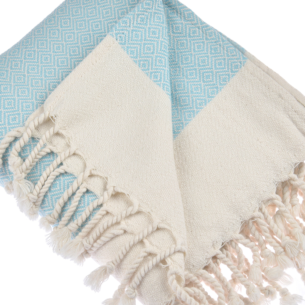 Diamond Beach Towel Throw Blanket