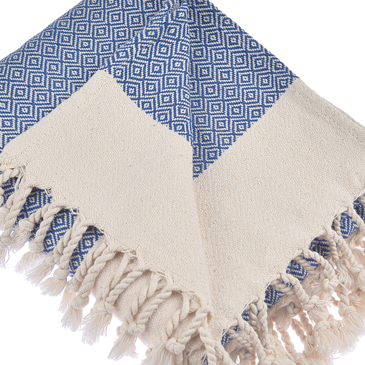 Diamond Beach Towel Throw Blanket