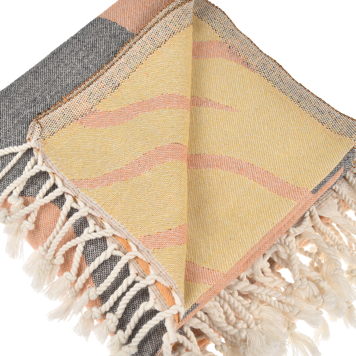 Exclusive Sunny Utah Peshtemal Pure Cotton Beach Towel