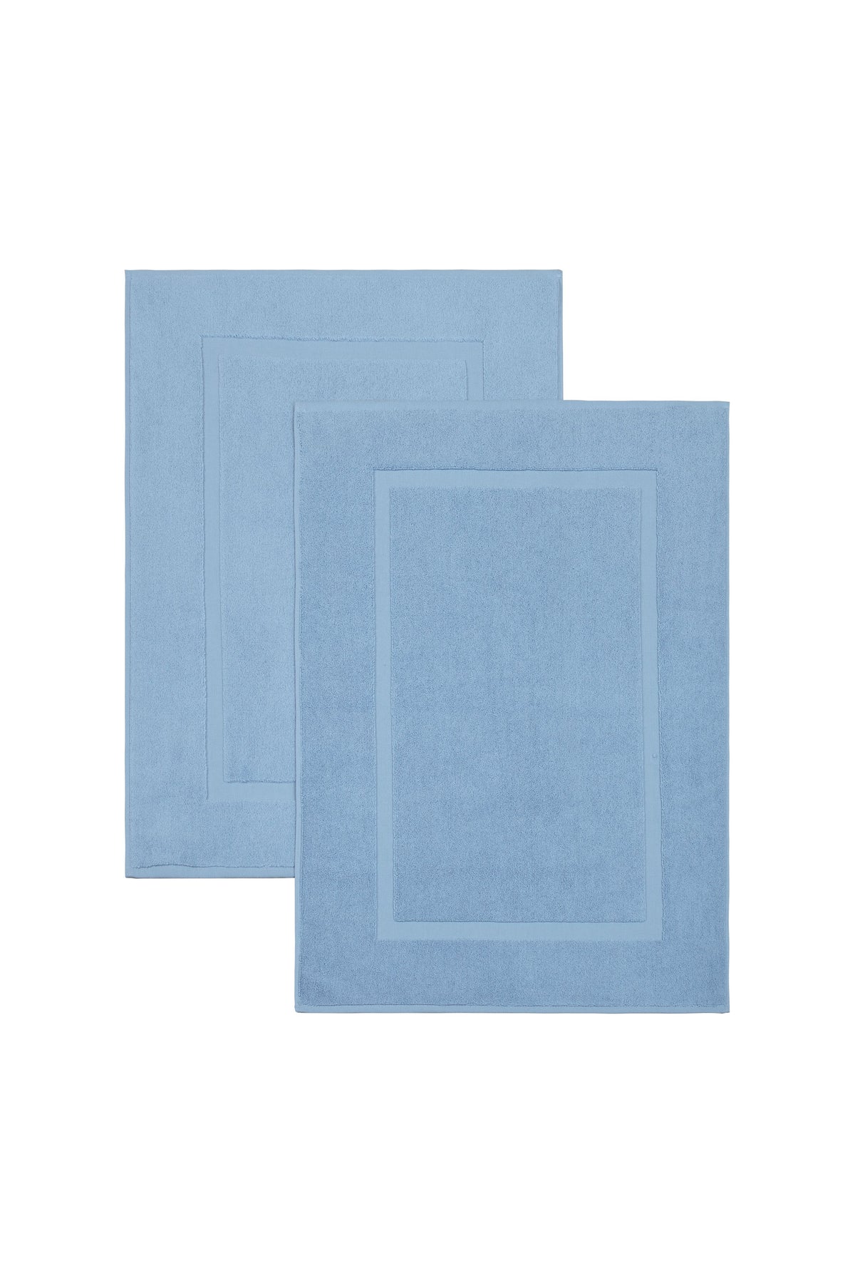 Turkish Cotton Bath Mat - 2Pack