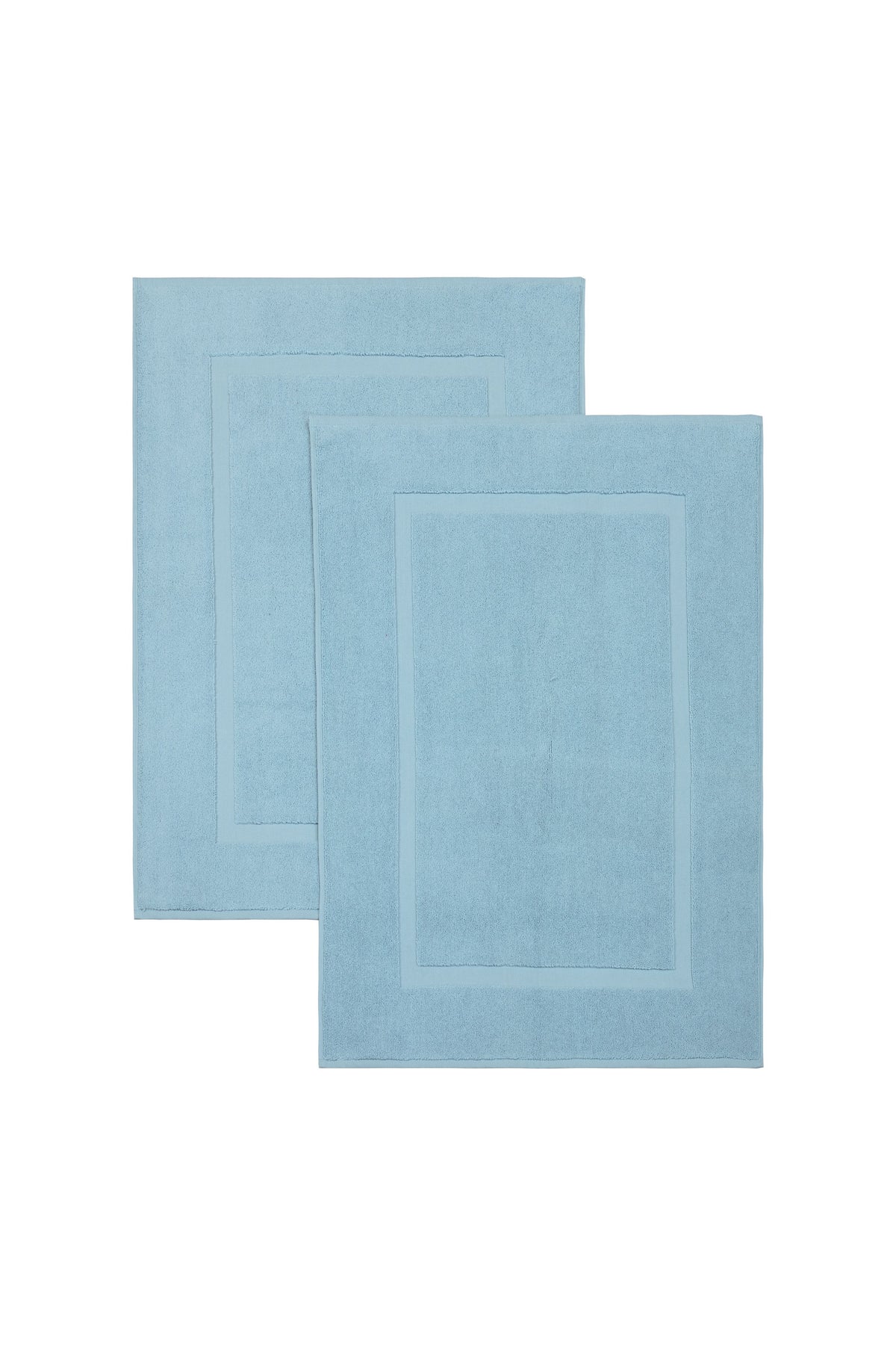 Turkish Cotton Bath Mat - 2Pack