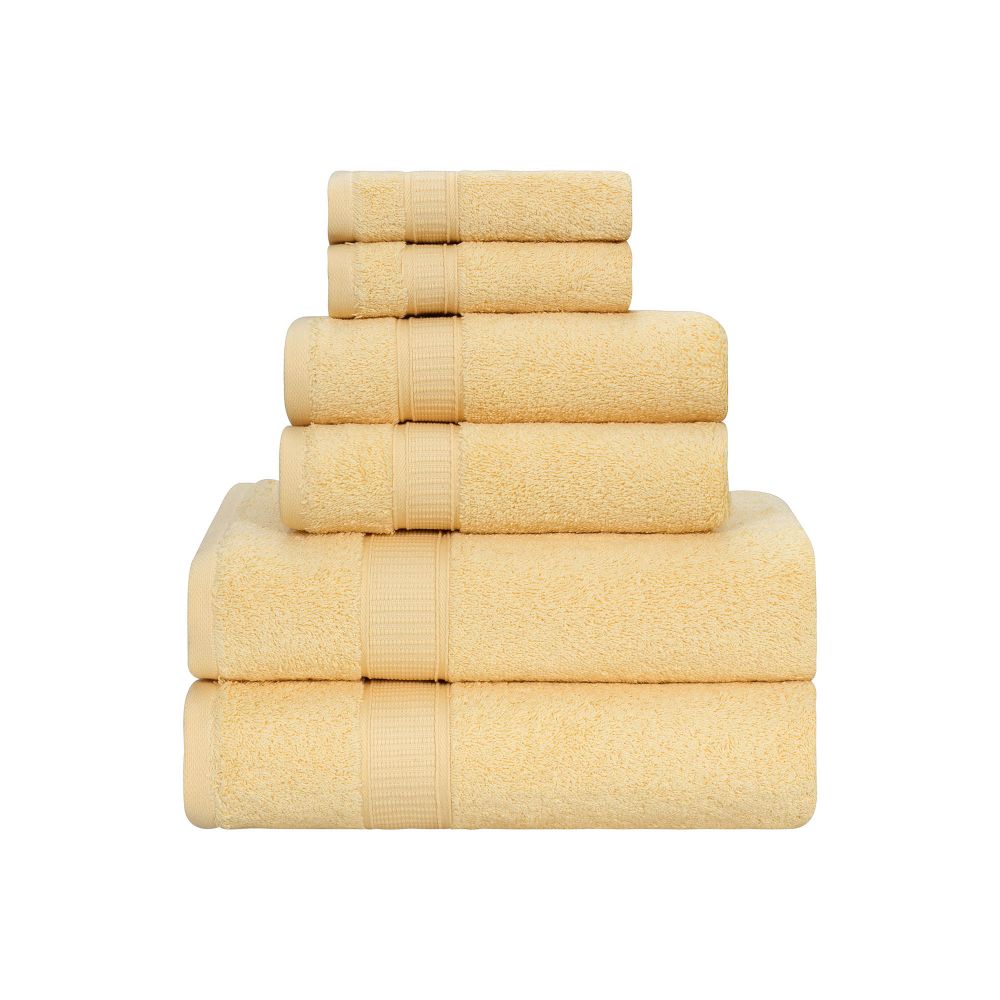 Turkish Cotton Full Bath Towel Set of 6