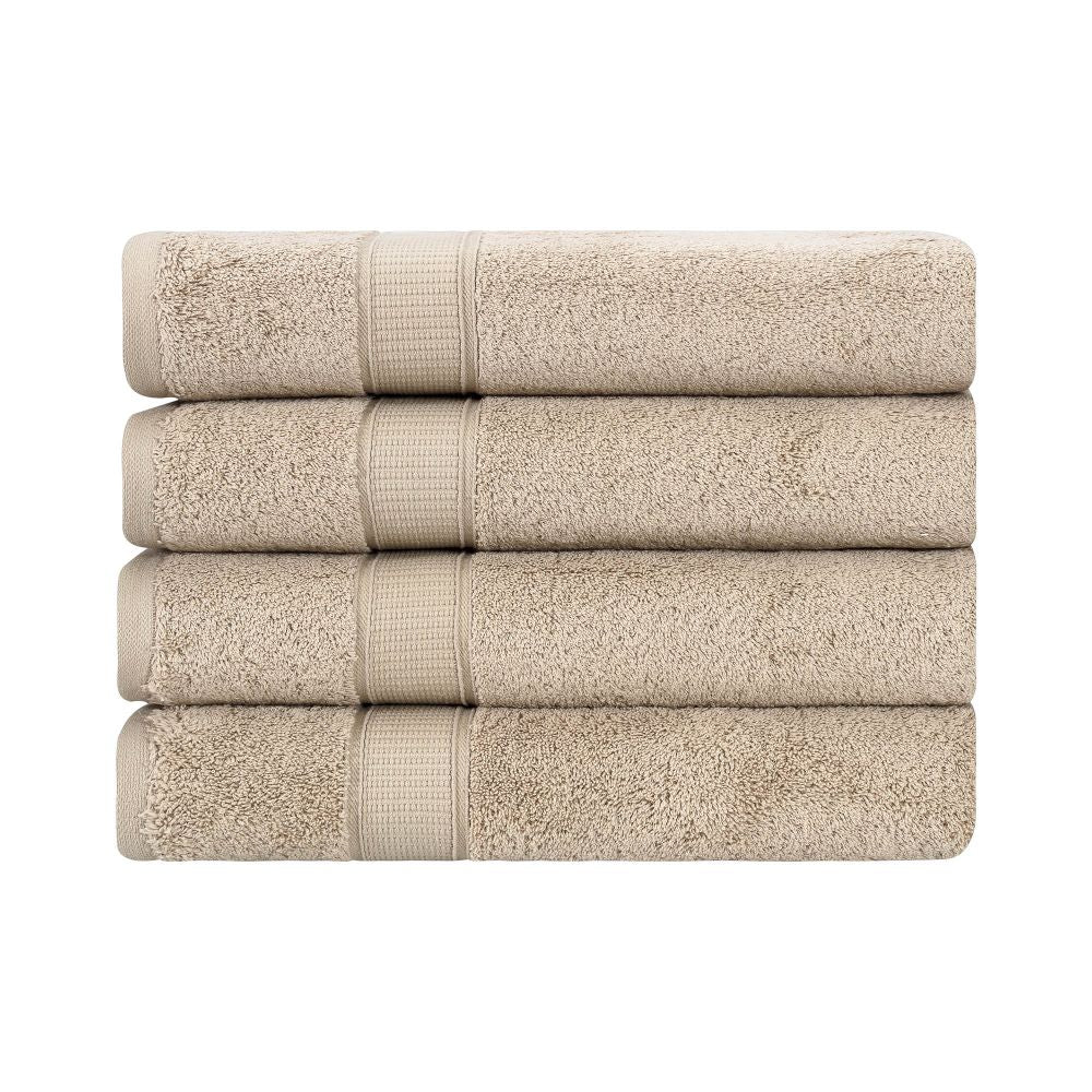 Turkish Cotton Bath Towel Set of 4