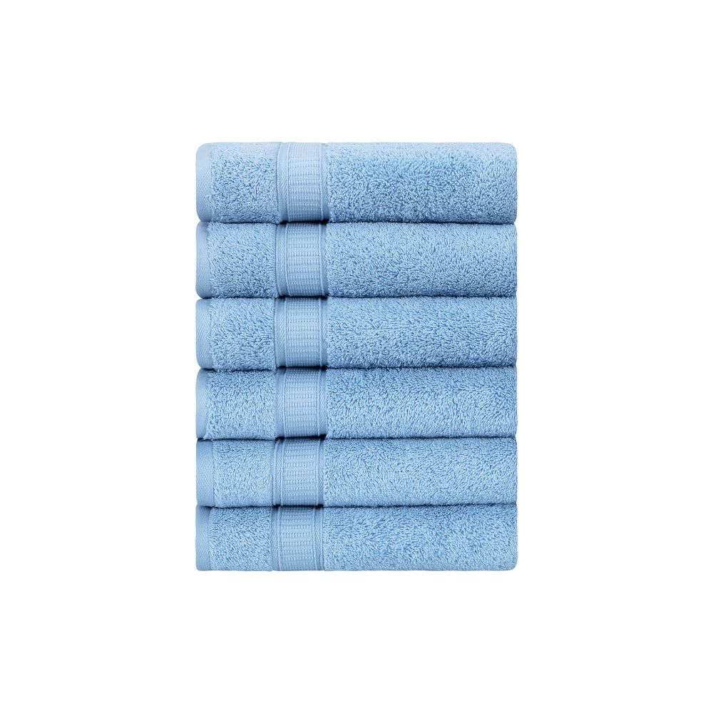 Turkish Cotton Hand Towel Set of 6