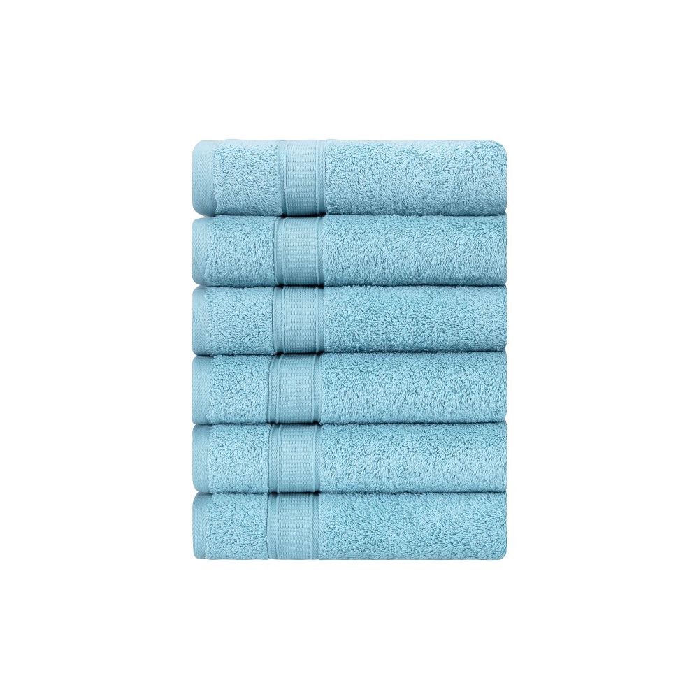 Turkish Cotton Hand Towel Set of 6