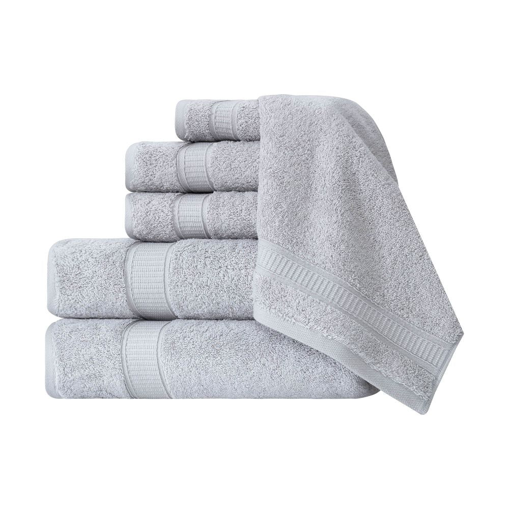 Turkish Cotton Full Bath Towel Set of 6 – La'Hammam