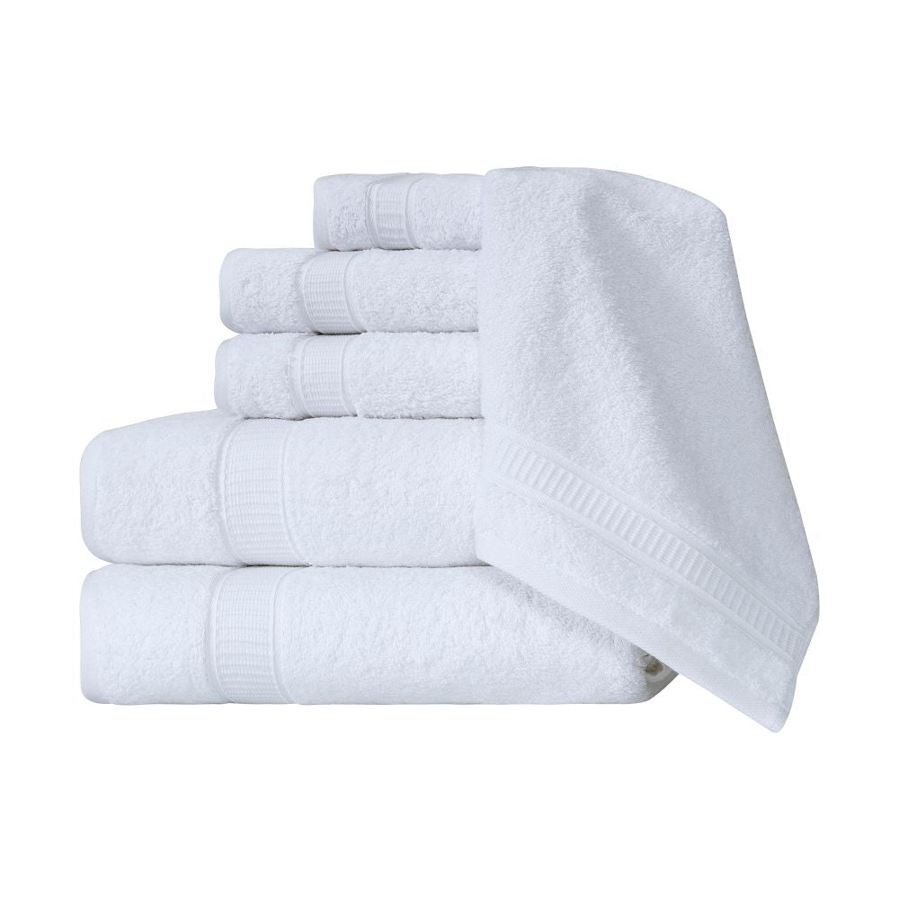 Turkish Cotton Full Bath Towel Set of 6 – La'Hammam