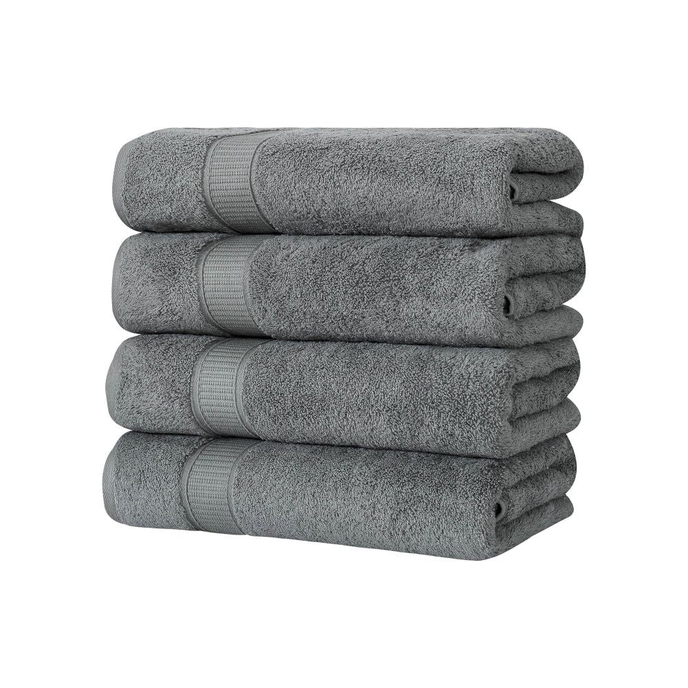 Turkish Cotton Bath Towel Set of 4