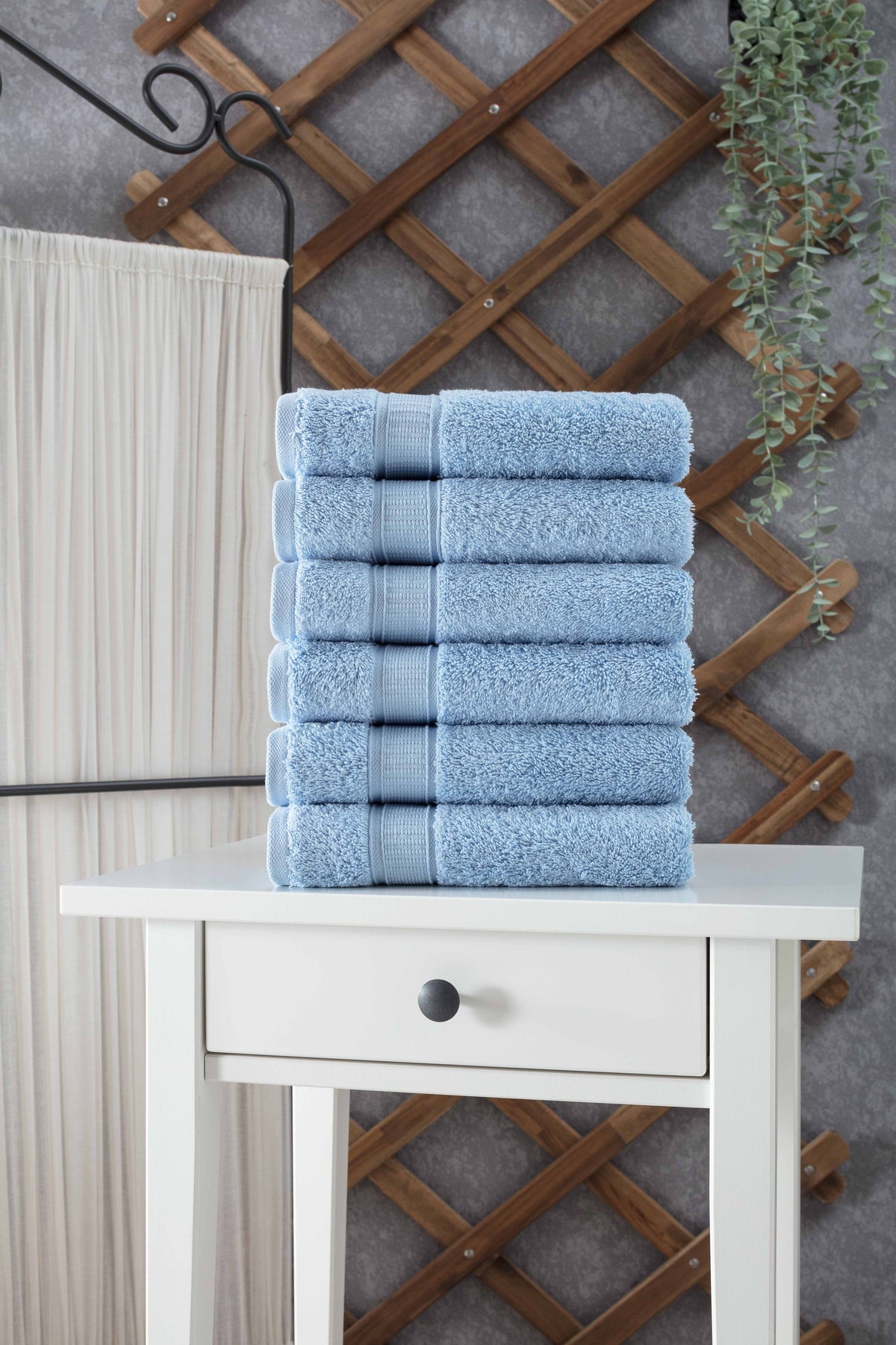 Turkish Cotton Hand Towel Set of 6