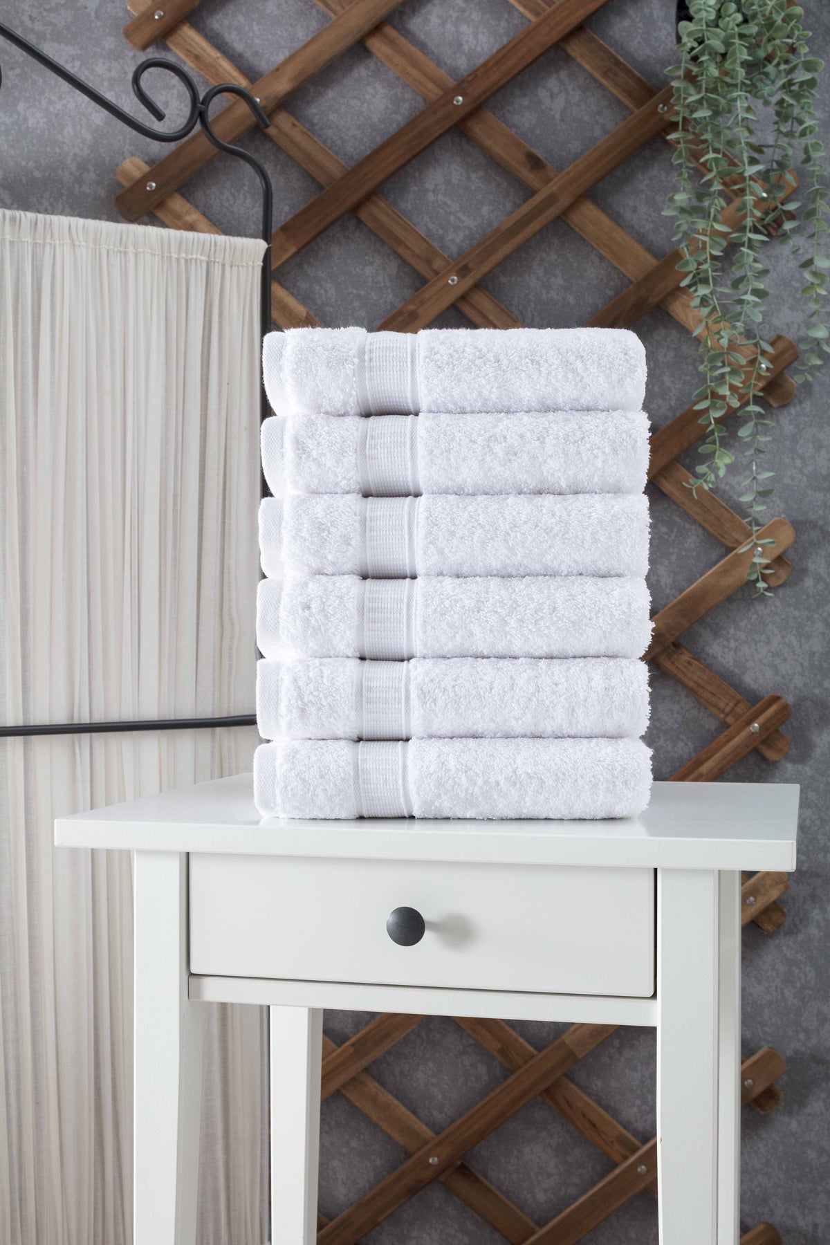 Turkish Cotton Hand Towel Set of 6